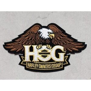 Harley-Davidson Harley Owners Group H.O.G Patch Vest Jacket Eagle HOG 5" x 2.75"